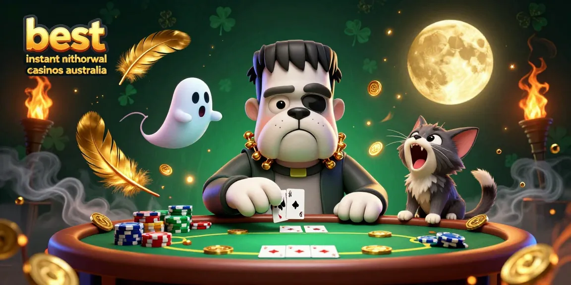 Experience the thrill of best instant withdrawal casinos Australia with lively casino characters!
