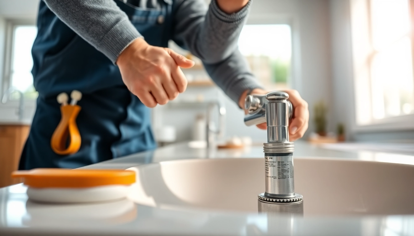 Expert north shore plumbing professional installing modern bathroom fixtures with precision.