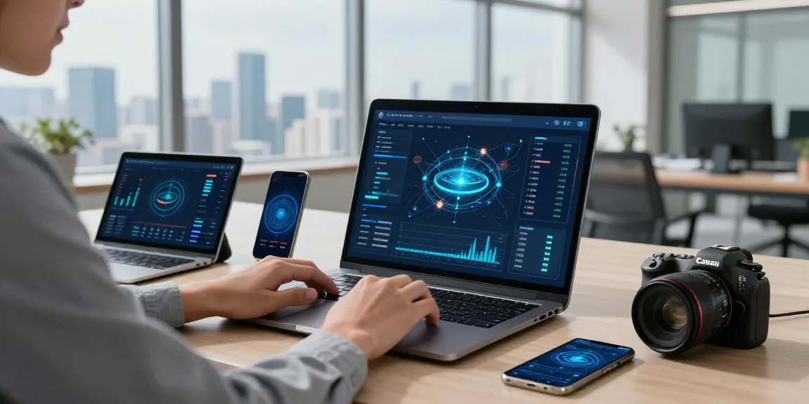 快连 network optimization in a modern workspace, showcasing connectivity and productivity.