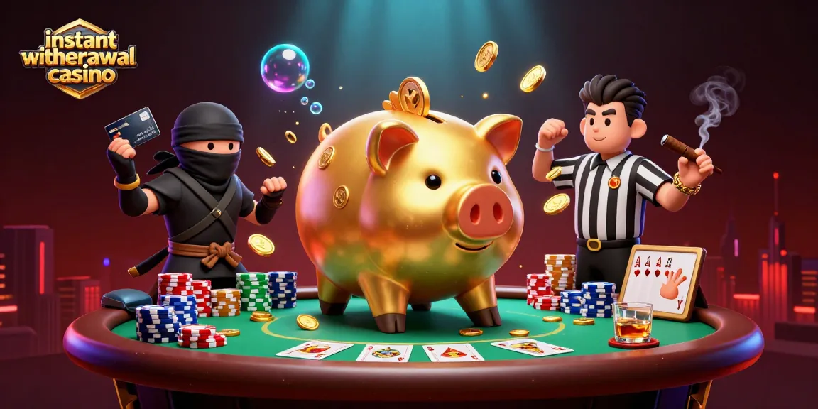 Experience the thrill of an instant withdrawal casino with vibrant characters and dynamic gaming elements.