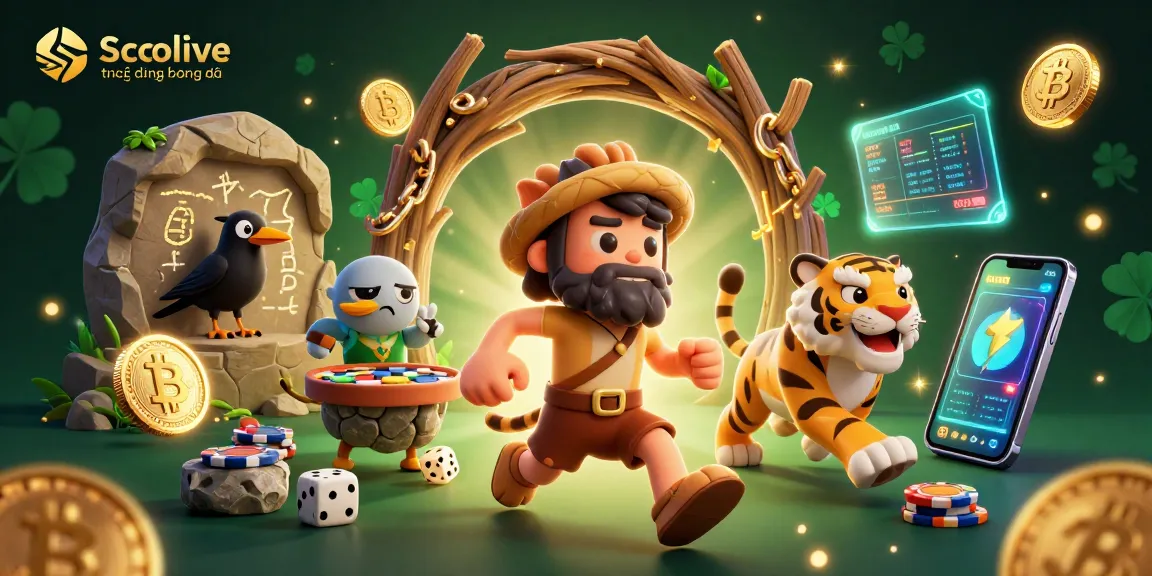 Socolive trực tiếp bóng đá brings excitement as caveman and sabertooth duo manage a colorful prehistoric casino.