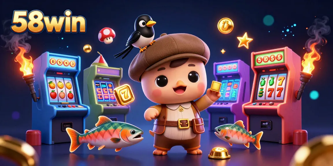 Engage in thrilling gameplay at 58win with exciting slot machines featuring vibrant characters and jackpots.