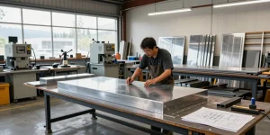 Custom metal fabrication in North Vancouver featuring skilled workers and high-quality materials